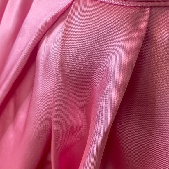 Sherri Hill Vibrant Pink Halter Open Back Cut Out Short Dress Size 2 NWOT - Picture 4 of 10